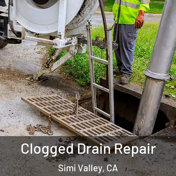  Clogged Drain Repair Simi Valley, CA
