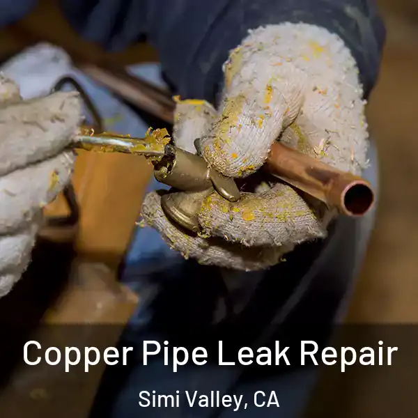  Copper Pipe Leak Repair Simi Valley, CA