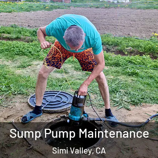  Sump Pump Maintenance Simi Valley, CA